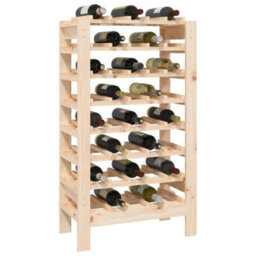 Walplus Wine Rack 61.5X30X107.5 Cm Solid Wood Pine - thumbnail 4