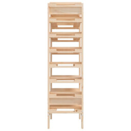 Walplus Wine Rack 61.5X30X107.5 Cm Solid Wood Pine - thumbnail 6