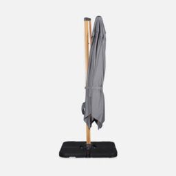 Sweeek - 3X3M Square Cantilever Parasol Falgos Grey With Cover Included - thumbnail 5