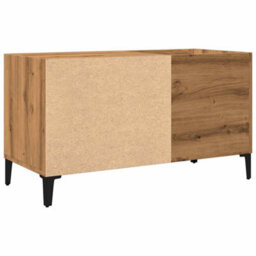 Berkfield Record Cabinet Artisan Oak 84.5X38X48 Cm Engineered Wood - thumbnail 6