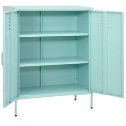 Vidaxl Storage Cabinet Mint 80X35X101.5 Cm Steel - thumbnail 2