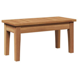 Walplus Garden Bench Set With Cushion 4 Pcs Brown And Cream - thumbnail 6