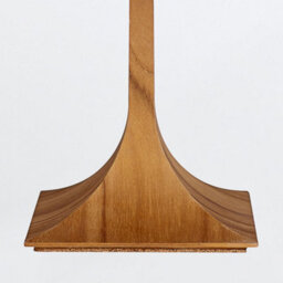 Luminosa Lighting Elstead Nostalgia Table Lamp With Round Tapered Shade Teak - thumbnail 6