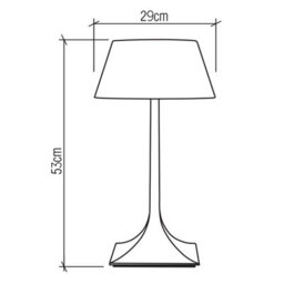 Luminosa Lighting Elstead Nostalgia Table Lamp With Round Tapered Shade Teak - thumbnail 3