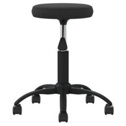 Berkfield Office Swivel Chair Black Velvet - thumbnail 4
