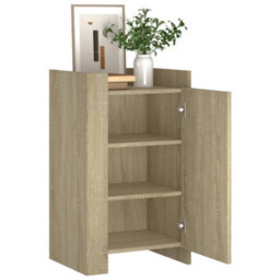 Berkfield Sideboard Sonoma Oak 45X35X75 Cm Engineered Wood - thumbnail 3