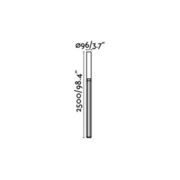 Luminosa Lighting Luminosa Tram Led Outdoor Lamp Post Dark Grey Ip65 - thumbnail 3