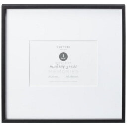 Biznest Rectangular Pack Of 3 New York Gallery Design Black Wall Mounted Picture Frame 5X7 '' Photo Display Special Moments Sleek 18X13 Cm - thumbnail 2