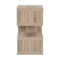 Furniture in Fashion Trio Wooden 2 Tier Side Table In Sanremo Oak - thumbnail 6