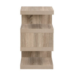 Furniture in Fashion Trio Wooden 2 Tier Side Table In Sanremo Oak - thumbnail 7