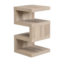 Furniture in Fashion Trio Wooden 2 Tier Side Table In Sanremo Oak - thumbnail 4
