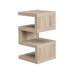 Furniture in Fashion Trio Wooden 2 Tier Side Table In Sanremo Oak - thumbnail 5