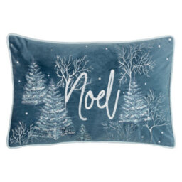Furn. Arcticus Polar Bear Fleece Feather Filled Cushion - thumbnail 1