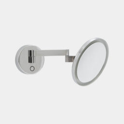 Luminosa Lighting Luminosa Vanity Illuminated Bathroom Mirror Chrome, Sandblasted Led 10.5W 3000K Ip44 Touch Dimming - thumbnail 2
