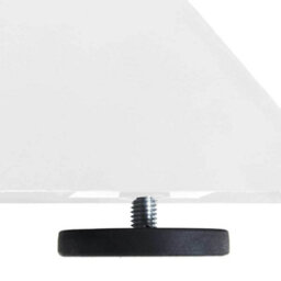 Berkfield Dining Table Leg Spider Shape White 85X85X(72-73) Cm Steel - thumbnail 8