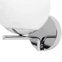 GoodHome Dorres Pendant Silver Chrome Effect Wired Bathroom Wall Light - thumbnail 3