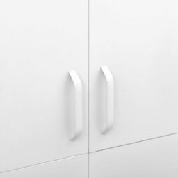 Vidaxl Wardrobe White 90X50X180 Cm Steel - thumbnail 7