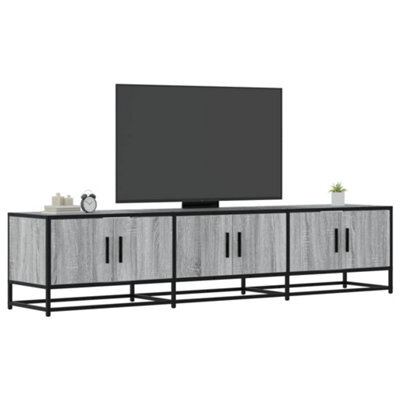 Berkfield Tv Cabinet Grey Sonoma 180X35X41 Cm Engineered Wood - image 1