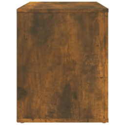 Berkfield Bedside Cabinet Smoked Oak 60X36X45 Cm Engineered Wood - thumbnail 8