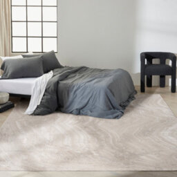 Gold Modern Easy To Clean Abstract Rug For Living Room, Bedroom - 69 X 229 (Runner) - thumbnail 2