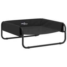 Walplus Elevated Dog Bed Anthracite Oxford Fabric And Steel - thumbnail 2