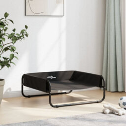 Walplus Elevated Dog Bed Anthracite Oxford Fabric And Steel - thumbnail 3