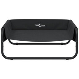 Walplus Elevated Dog Bed Anthracite Oxford Fabric And Steel - thumbnail 5