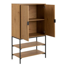 Furniture To Go Jaipur Cabinet With 2 Doors In Wild Oak - thumbnail 4