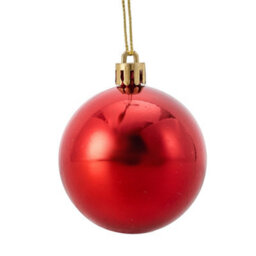 Living And Home 30-Piece Christmas Decoration Set Of 6Cm Plastic Balls With Special-Shaped Painted Christmas Balls Gifts - thumbnail 7