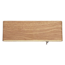 Luminosa Lighting Luminosa Siegfried 23Cm Integrated Led Wall Lamp Wood Look Led 3000K - thumbnail 3
