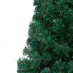 Berkfield Artificial Half Christmas Tree With Stand Green 150 Cm Pvc - thumbnail 6