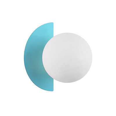 Luminosa Lighting Luminosa Nauti Globe Wall Lights Blue - image 1