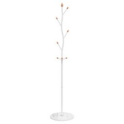 Vidaxl Coat Stand White 177 Cm Powder-Coated Iron - thumbnail 4