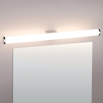 Tcp White 600mm Ip44 Tubular Mirror Bathroom Wall Light 12W - image 1