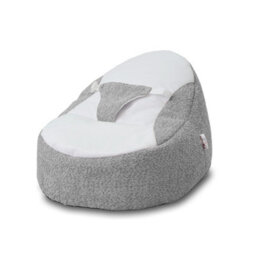 rucomfy Beanbags Rucomfy Snug Gaga Grey Baby Bean Bag - Soft & Supportive Newborn Seat - thumbnail 3