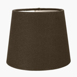 Pacific Lifestyle 15Cm Grey Handloom Tapered Lemon Clip Shade - thumbnail 1