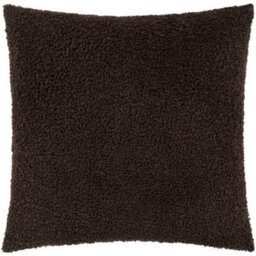 Yard Cabu Chunky Boucle Feather Filled Cushion, Chocolate, 55 X 55Cm - thumbnail 1