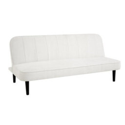 Home Detail Begonia Clic-Clac Sofa Bed With Black Legs, White Boucle - thumbnail 3