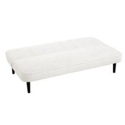 Home Detail Begonia Clic-Clac Sofa Bed With Black Legs, White Boucle - thumbnail 4