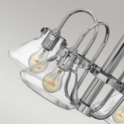 Luminosa Lighting Elstead Congress Multi Arm Chandelier Chrome Finish, E27 - thumbnail 4