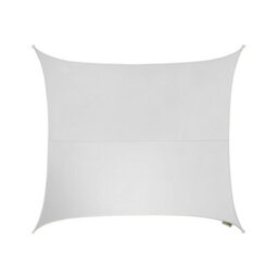 Kookaburra 3.6M Square Waterproof Polar White Garden Patio Sun Shade Sail Canopy 98% Uv Block With Free Rope - thumbnail 1