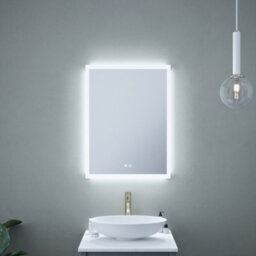 Bubly Bathrooms Milton Tunable Led Bathroom Mirror - 600X800mm, Dimmable With Demister & Ip44 Rating - thumbnail 4