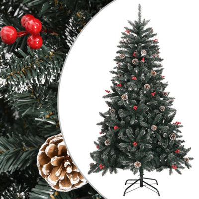 Berkfield Artificial Christmas Tree With Stand Green 150 Cm Pvc - image 1