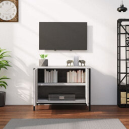 Berkfield Tv Cabinet With Doors Grey Sonoma 60X35X45 Cm Engineered Wood - thumbnail 3
