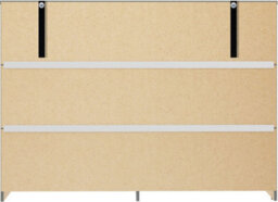 Denver Grey Gloss 6 Drawer Chest Of Drawers Modern Bedroom Furniture Storage - thumbnail 9