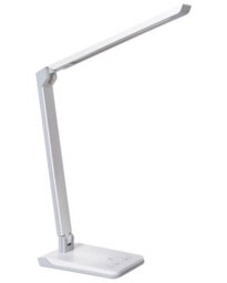 Beliani Led Desk Lamp White - Dimmable Brightness And Adjustable Colour Temperature For Home Office - thumbnail 2