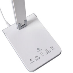 Beliani Led Desk Lamp White - Dimmable Brightness And Adjustable Colour Temperature For Home Office - thumbnail 6