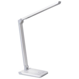 Beliani Led Desk Lamp White - Dimmable Brightness And Adjustable Colour Temperature For Home Office - thumbnail 3