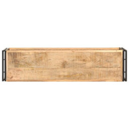 Berkfield Tv Cabinet 120X30X40 Cm Rough Mango Wood - thumbnail 3