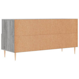 Walplus Tv Cabinet Grey Sonoma 102X36X50 Cm Engineered Wood - thumbnail 8